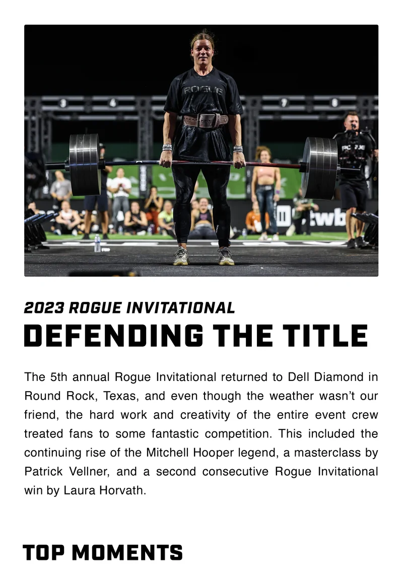 2023 Rogue Invitational - Defending the Title