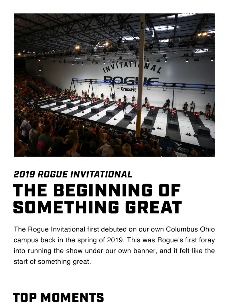2019 Rogue Invitational - The Beginning of Something Great