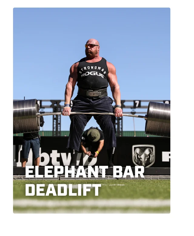 Elephant Bar Deadlift
