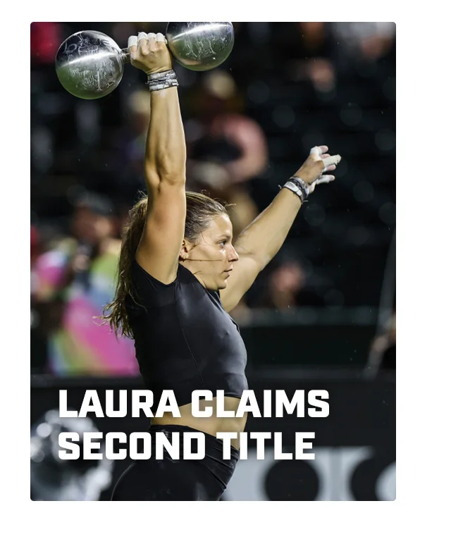 Laura Claims Second Title