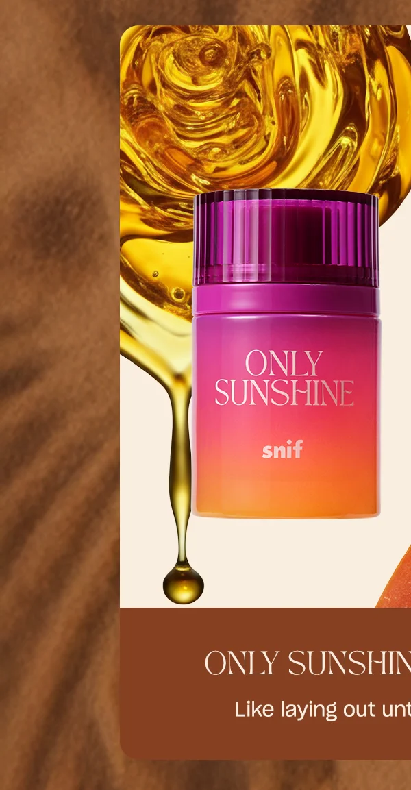 only sunshine + spray tan: like laying out until it's golden hour.