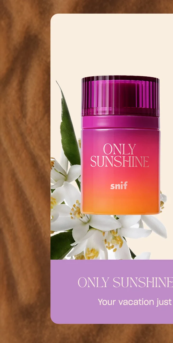 only sunshine + vanilla vice: your vacation just got even sweeter.