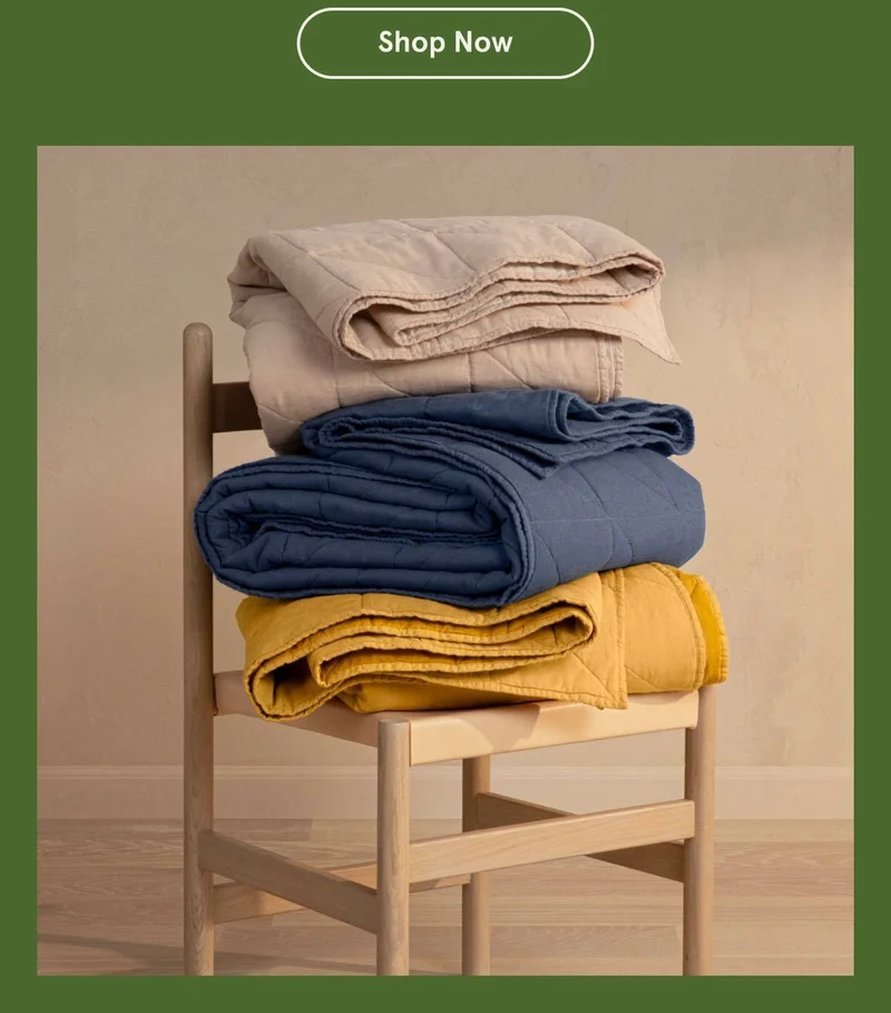 3 Days left 50% off all Quilts | Shop Now
