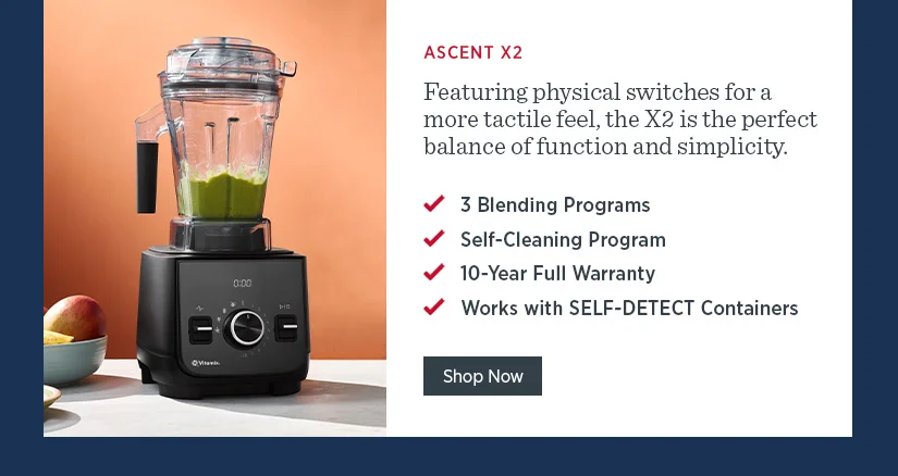 Ascent X2: Featuring physical switches for a more tactile feel, the X2 is the perfect balance of function and simplicity