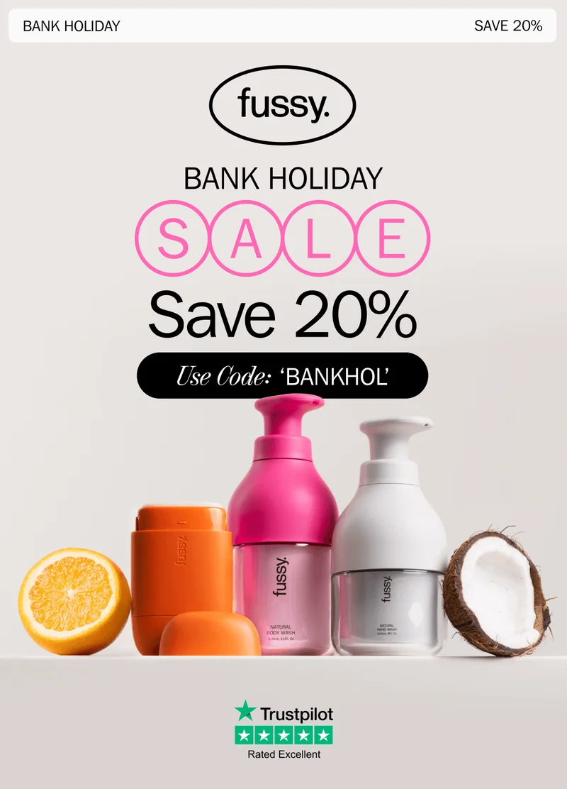 fussy. - BANK HOLIDAY SALE Save 20% | Use Code: ‘BANKHOL’