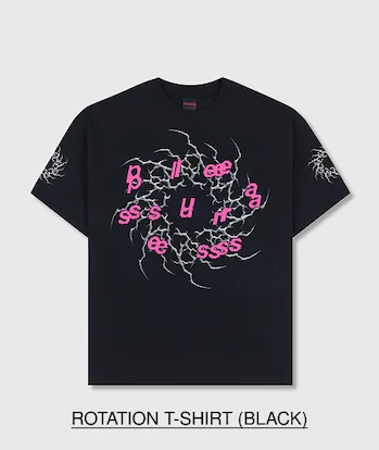 ROTATION TSHIRT BLACK