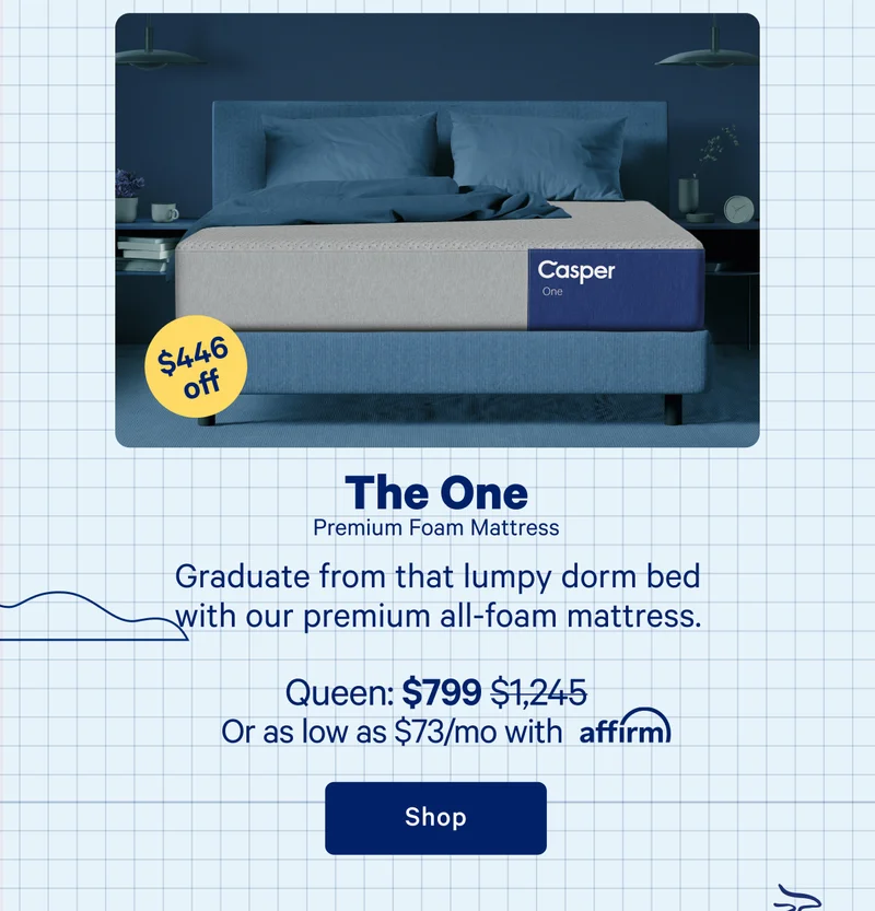 The One Premium Foam Mattress >> Shop >>
