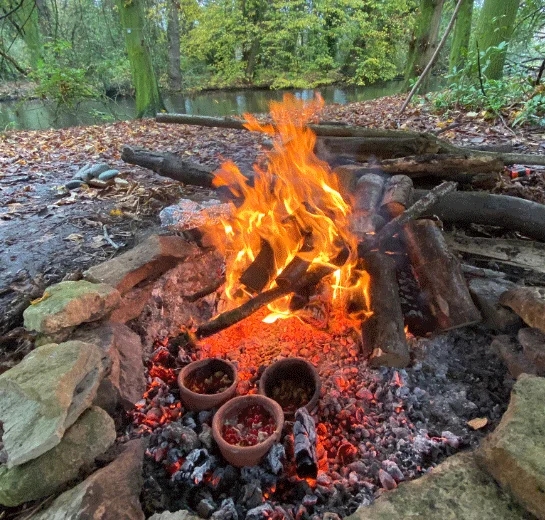 Researchers experimented with cooking the combinations of plants and fish detected in the study with modern replica pottery vessels.