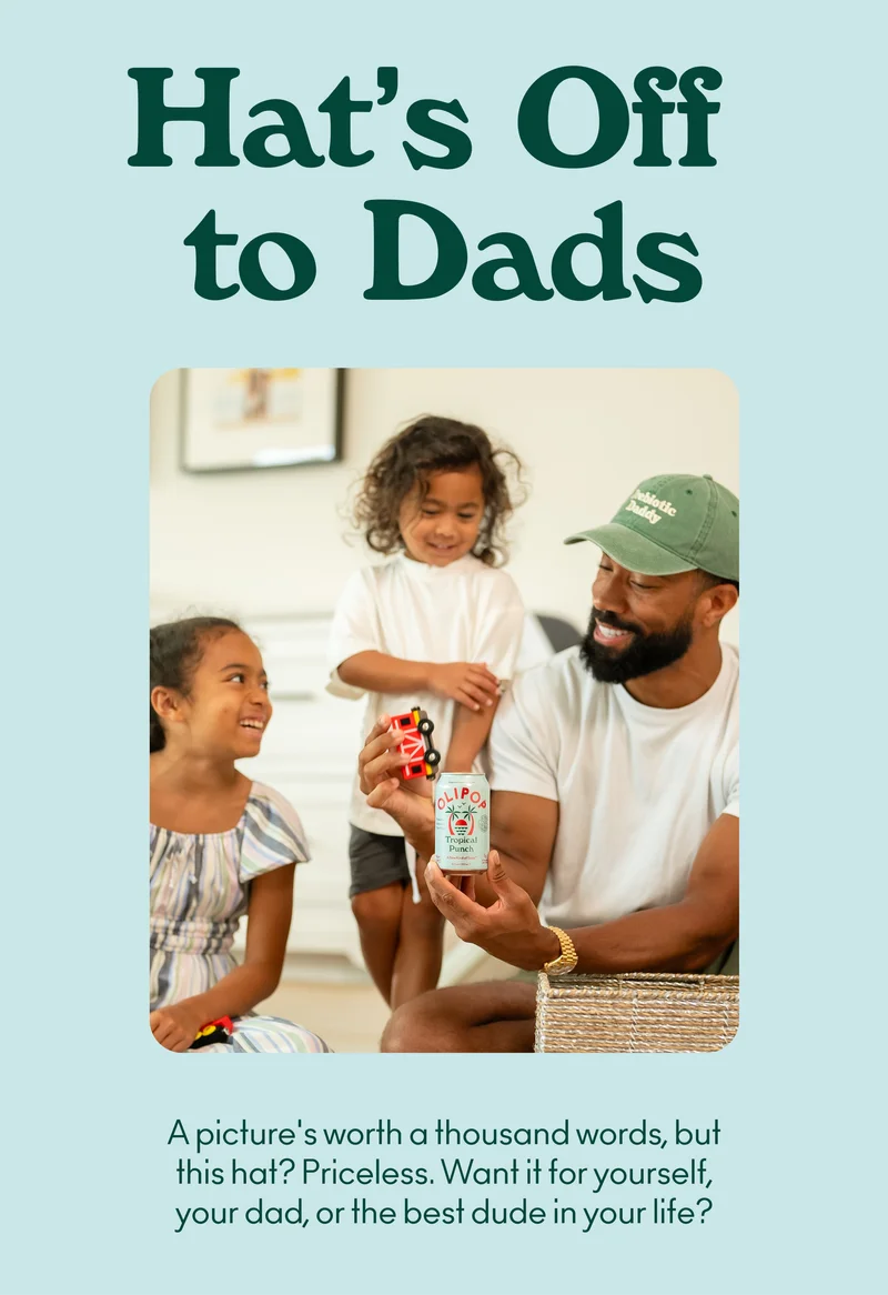 A picture's worth a thousand words, but this hat? Priceless. Want it for yourself, your dad, or the best dude in your life? Shoot your shot and enter our giveaway!