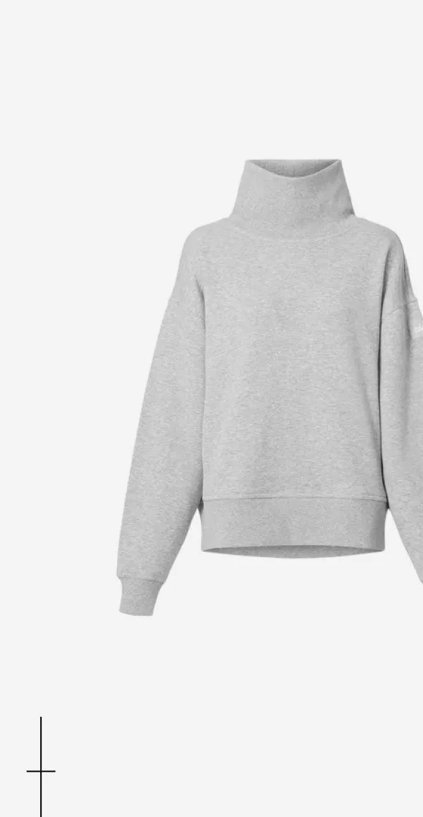 Hazy Mock Neck Pullover