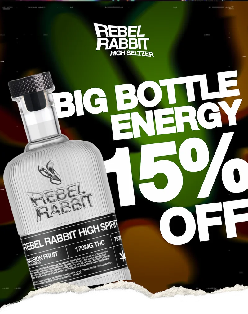 Rebel Rabbit: Big Bottle Energy - 15% Off