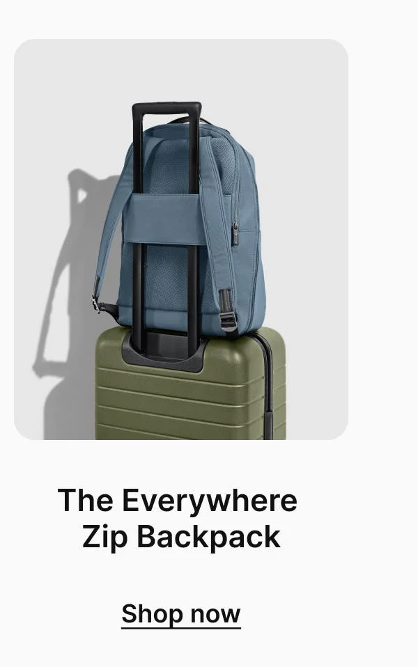 The Everywhere Zip Backpack