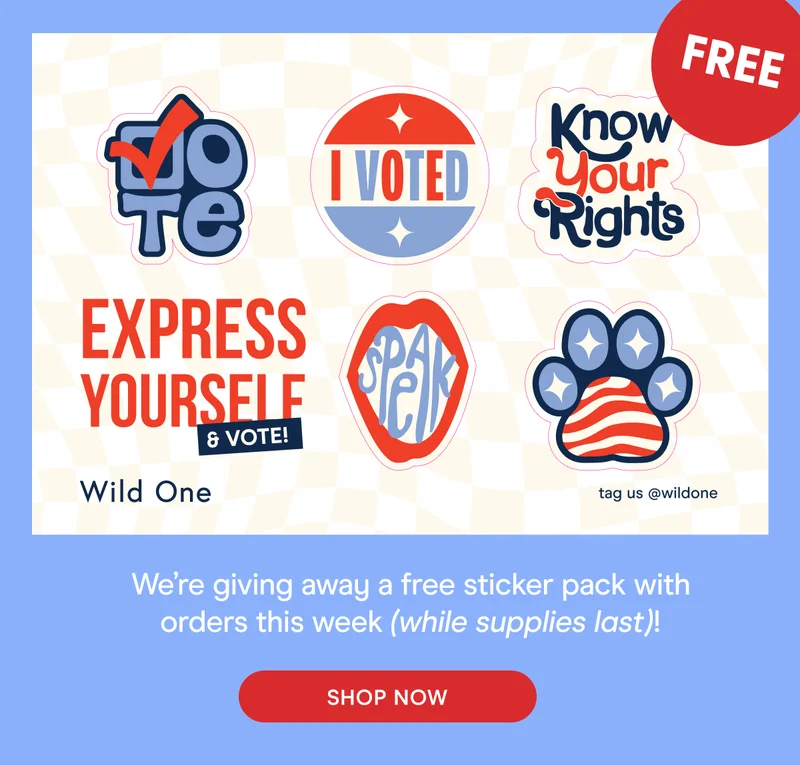 We're giving away a free sticker