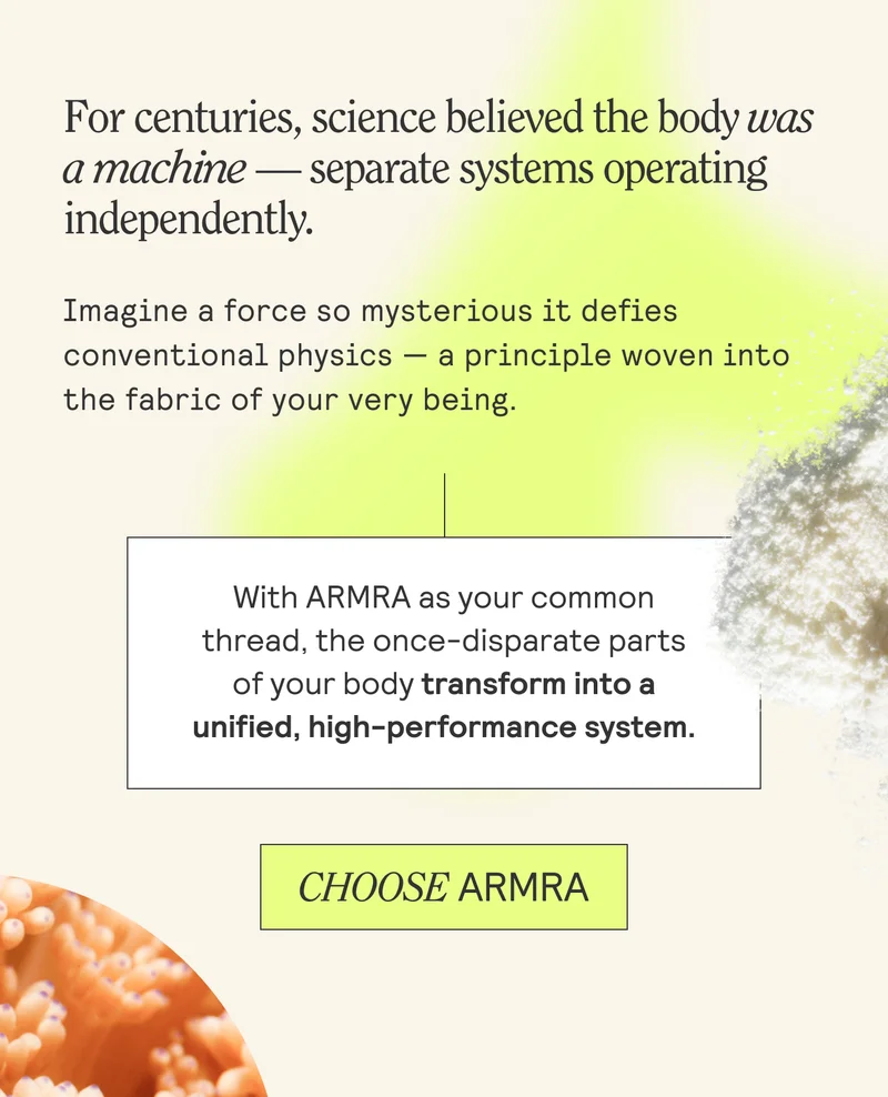 For centuries, science believed the body was a machine — separate systems operating independently.  Imagine a force so mysterious it defies conventional physics — a principle woven into the fabric of your very being.
