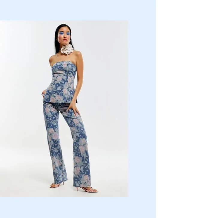 Straight Leg Jeans