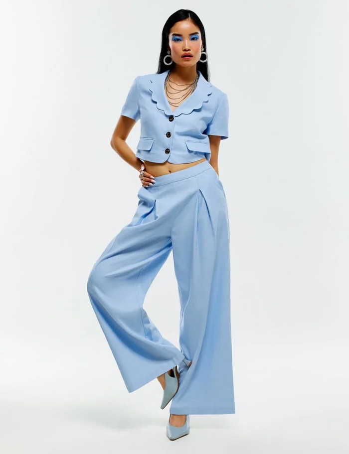 Wide Leg Trousers