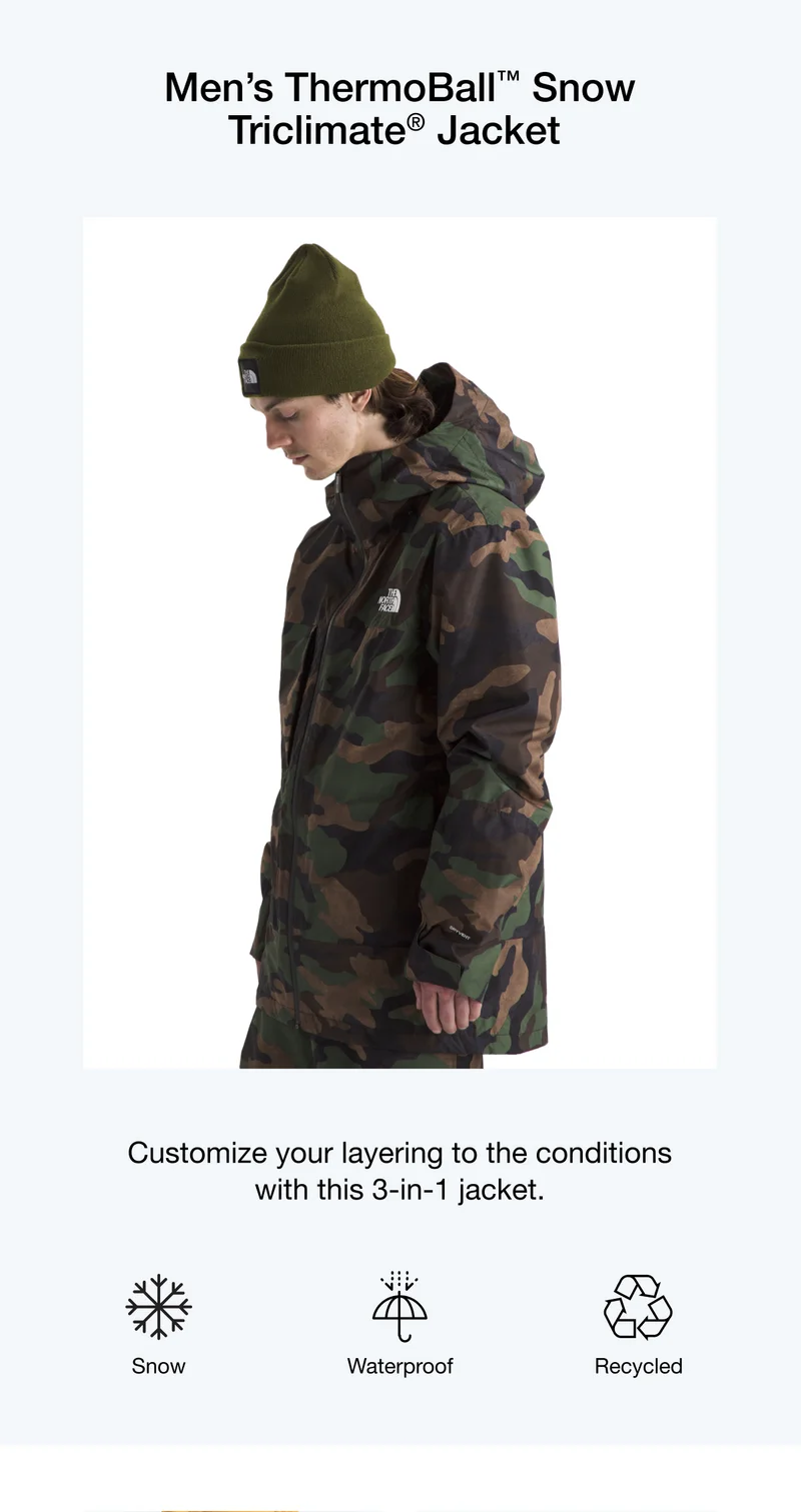 Men's ThermoBall™ Snow Triclimate® Jacket