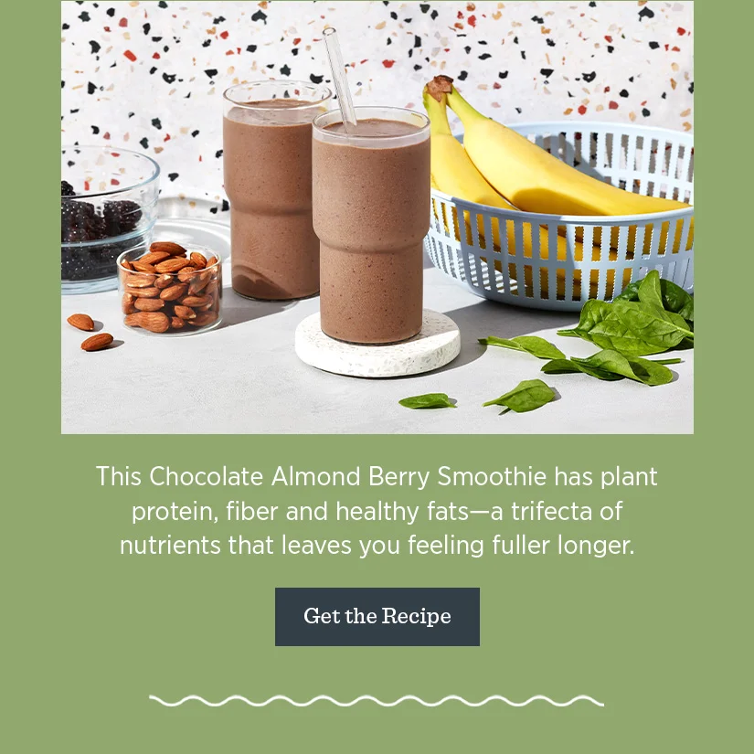 Chocolate Almond Berry Smoothie