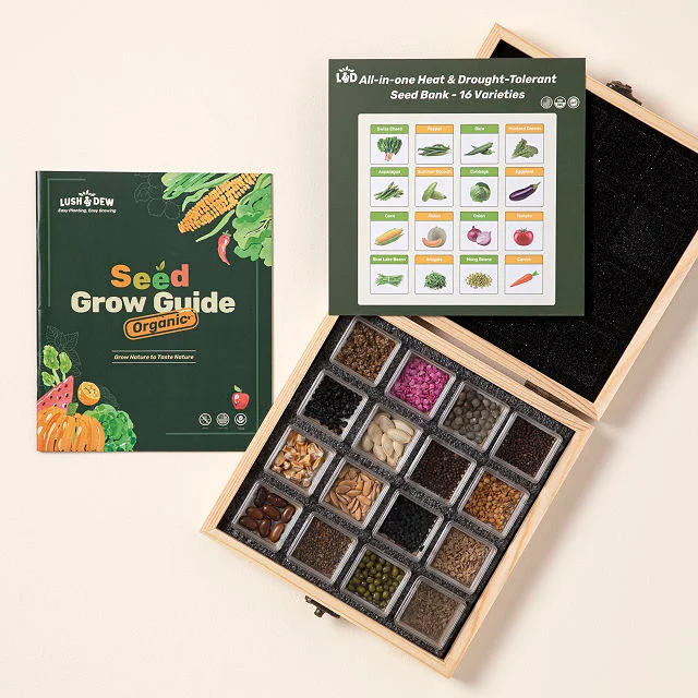 Heat & Drought Tolerant Seed Bank Set