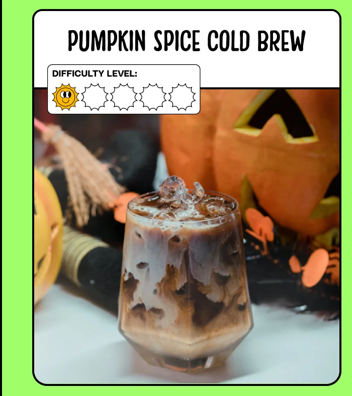 Pumpkin Spice Cold Brew