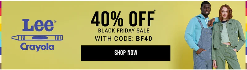 40% Off* Black Friday Sale With Code: discount code