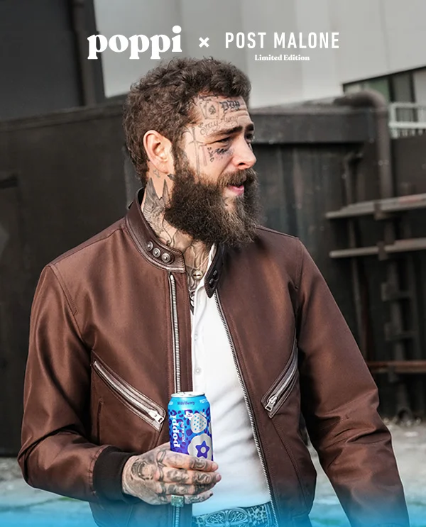 poppi x POST MALONE Limited Edition