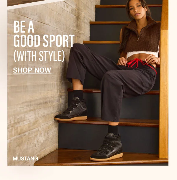 Be a good sport (with style) - Mustang