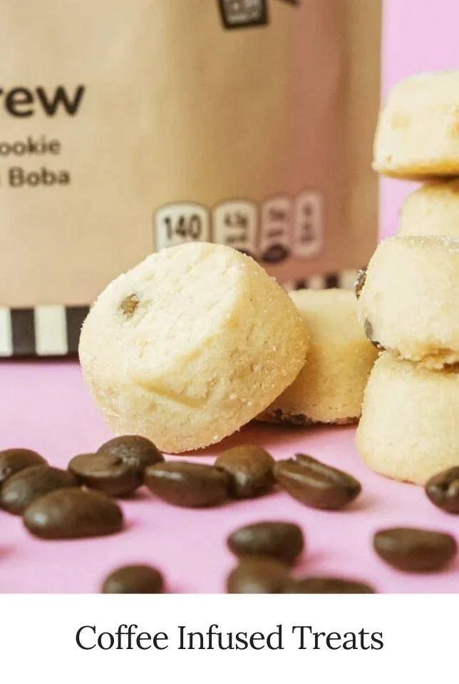Coffee infused gourmet treats