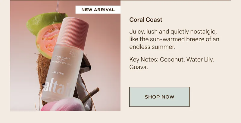 Coral Coast 5% AHA Serum Deo