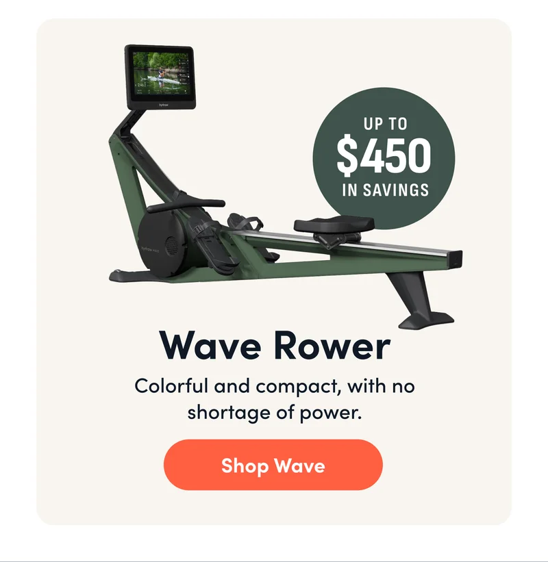 Up to $450 in savings. Wave Rower: Colorful and compact, with no shortage of power. Shop Wave