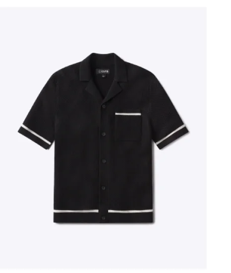 Portofino Crochet Button Up