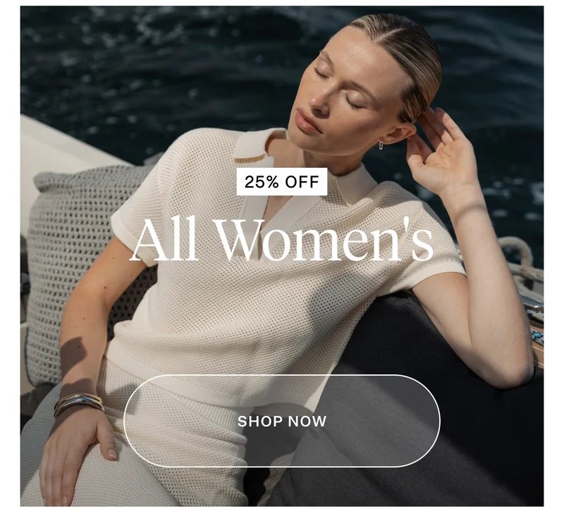 Shop Women's 25% Off Sitewide