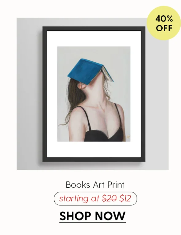 Books Art Print