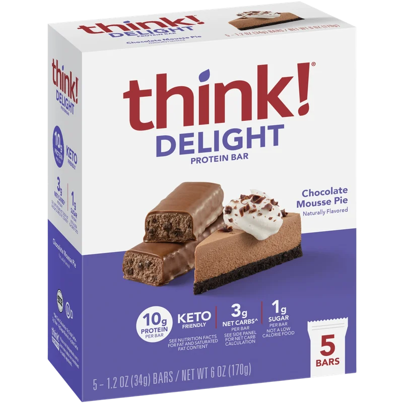 Image of Think! Choc. Mousse Pie Protein Bar
