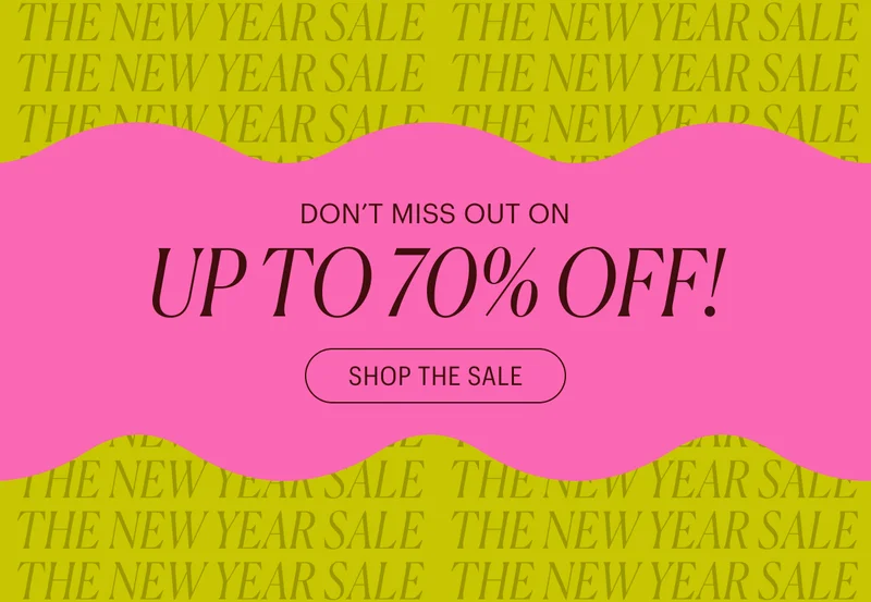 Don't Miss Out On Up to 70% Off! Shop The Sale