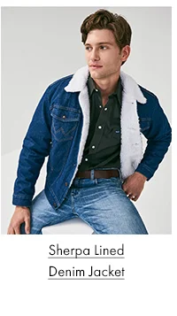 Sherpa Lined Denim Jacket