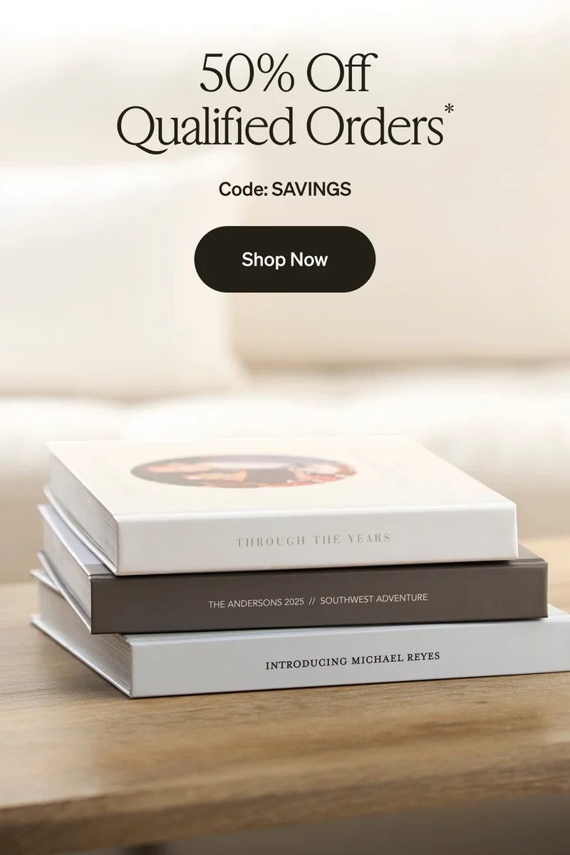 50% Off qualified orders