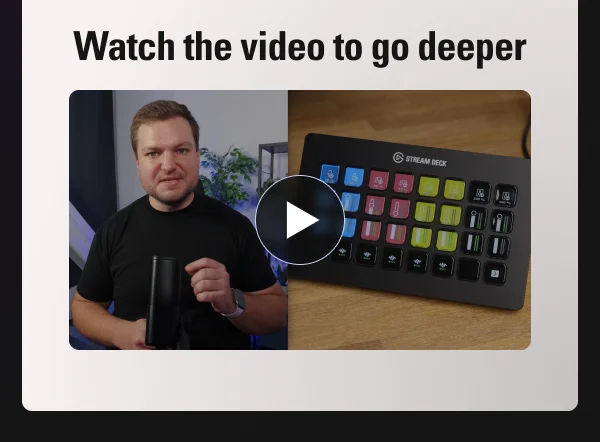Watch the video to go deeper