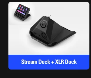Stream Deck + XLR Dock