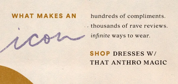 Shop dresses with that anthro magic
