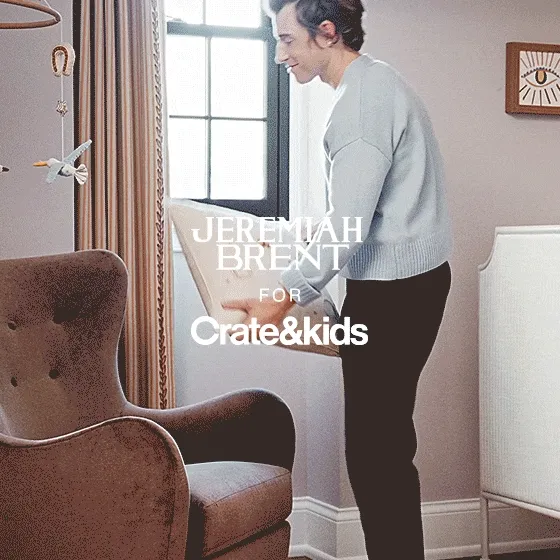 new & selling fast: Jeremiah Brent for Crate & Kids