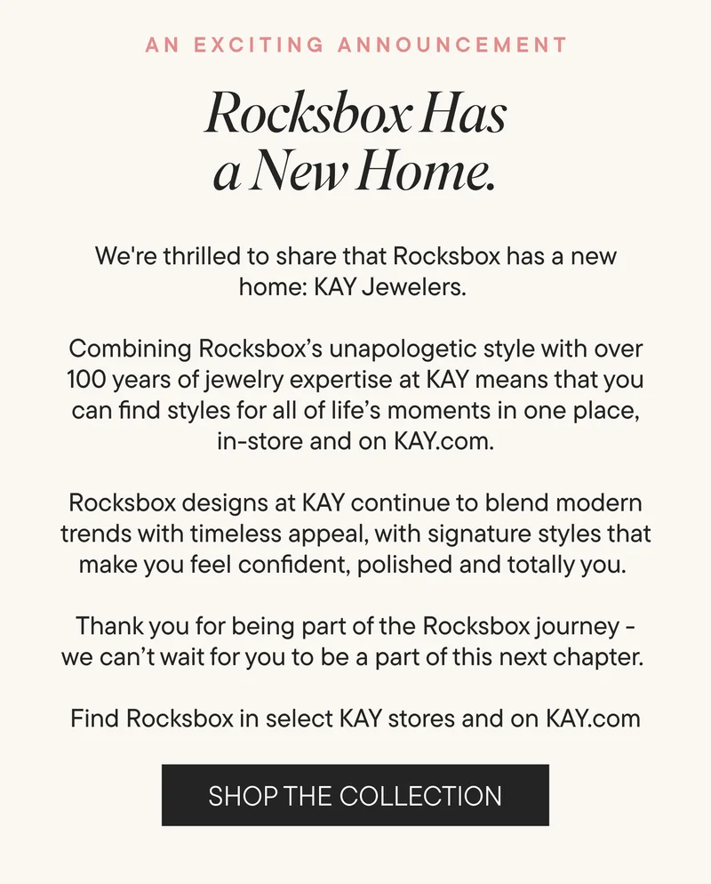 Rocksbox has a new home Rocksbox has a new home