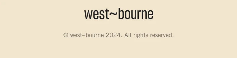 west~bourne 2024. All rights reserved.