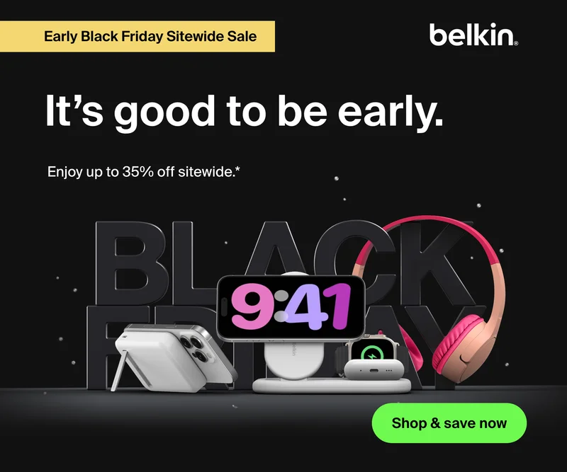 Get gifting with Belkin.
