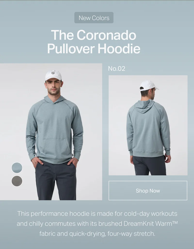 The Coronado Pullover Hoodie