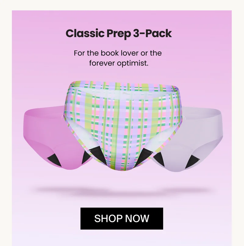 Classic Prep 3-Pack. For the book lover or the forever optimist. SHOP NOW