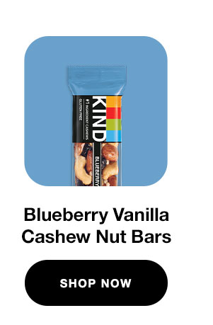 Blueberry Vanilla Cashew Nut Bars