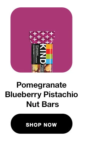 Pomegranate Blueberry Pistachio Nut Bars