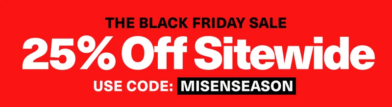 The big holiday sale is on! 25% off sitewide