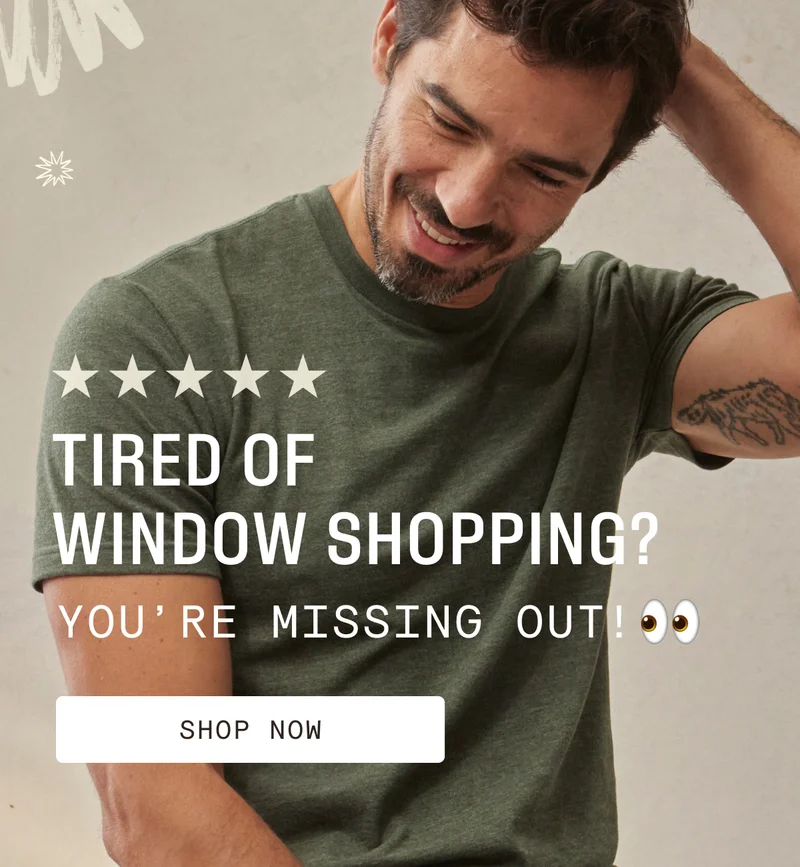 Stop Window Shopping